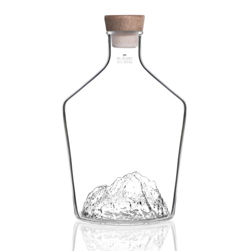  TOPOGRAPHIC Spirituosenflasche Mont Blanc