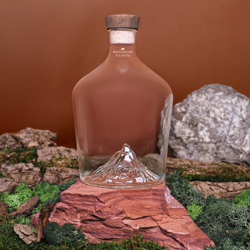  TOPOGRAPHIC Spirituosenflasche Matterhorn