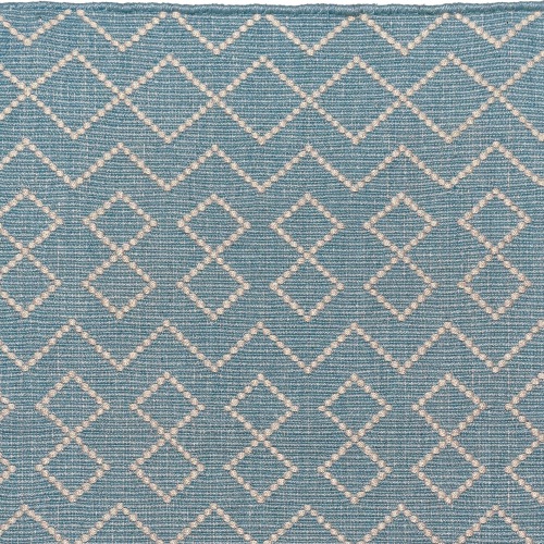  PET - Tunis Läufer  aqua - ecru 60 x 90 cm