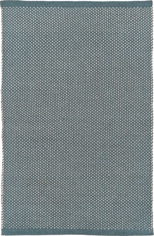  PET - Dots Läufer in petrol-ecru  60 x 90 cm