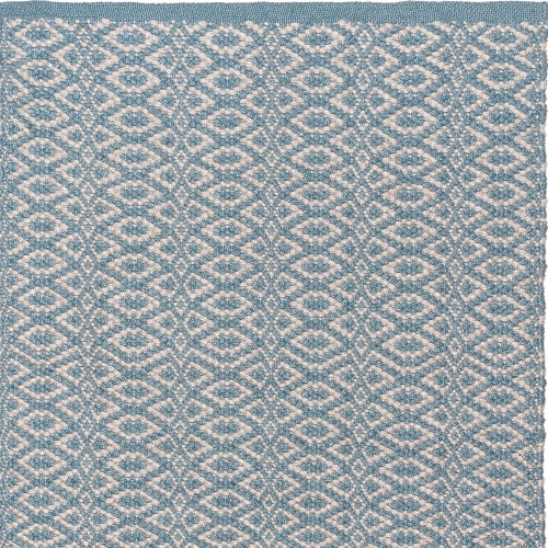  PET - Bergen Teppich  aqua-ecru 140 x 200 cm