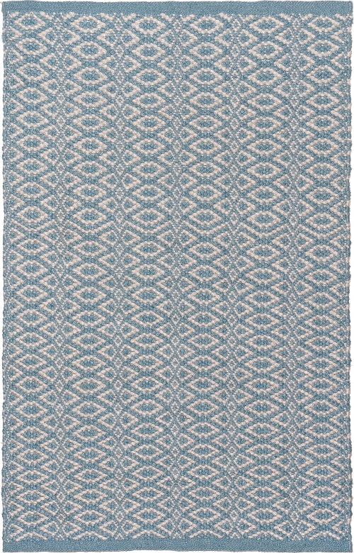  PET - Bergen Teppich aqua-ecru 200 x 300 cm