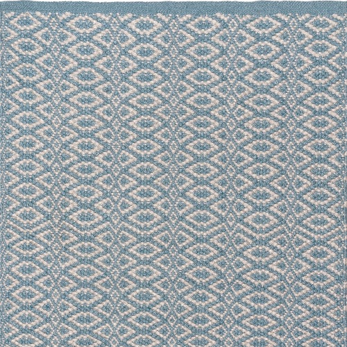  PET - Bergen Läufer  aqua-ecru 70 x 250 cm