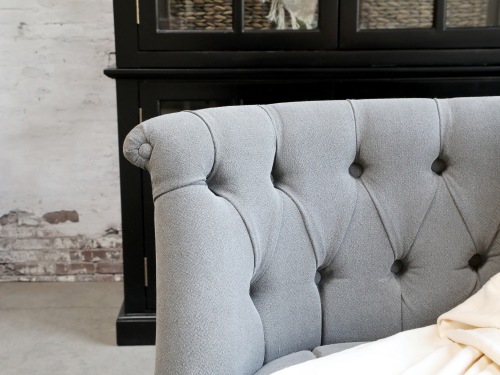  Französisches Sofa dunkel