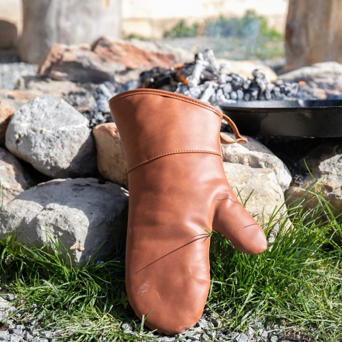  PROTECTOR Lederhandschuh mit Hitzeschutz, dunkelgrau
