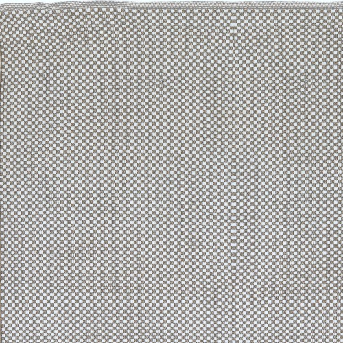 Poly-Läufer Pepita platin/weiss, 70 x 190 cm