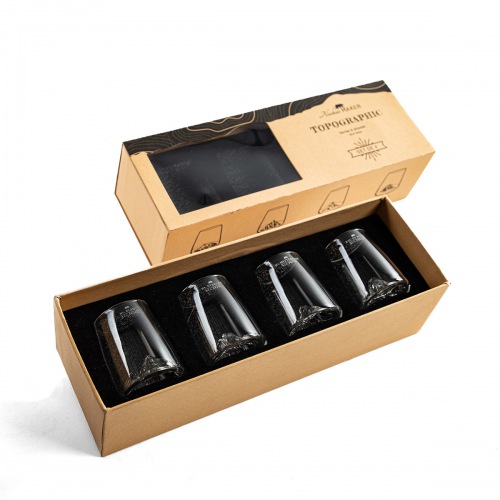  Topographic 4-er Set Spirit