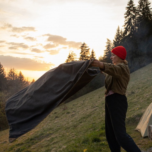  Fresh Air - Reise-Ruhe-Picknickdecke, khaki