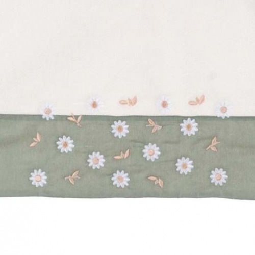  BLANC MARIE Badteppich Fiore, salbei, 50 x 80 cm