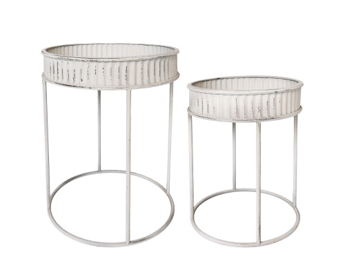  2-er SET BEISTELLTISCHE Adrienne