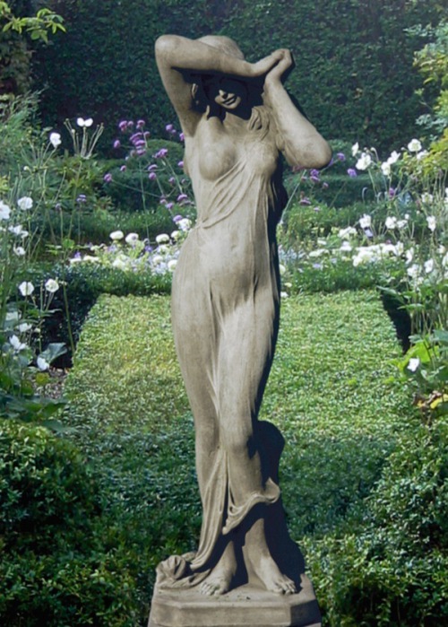  Englische Gartenfigur Sylphide