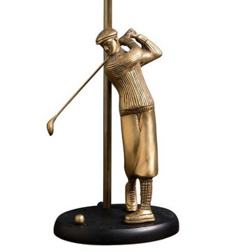  Objet Leuchte Golfspieler