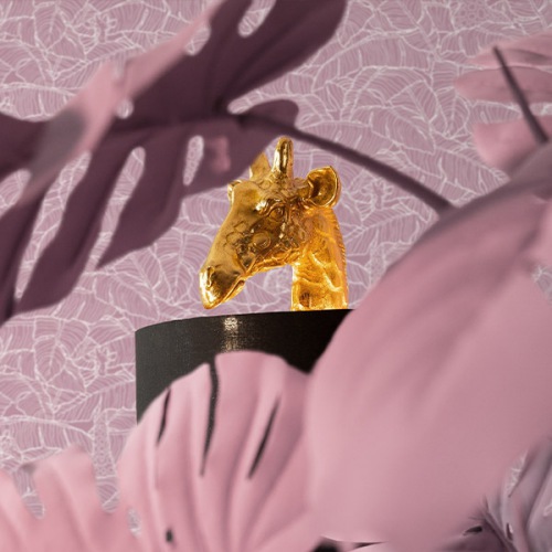  OBJET STEHLEUCHTE  Giraffe