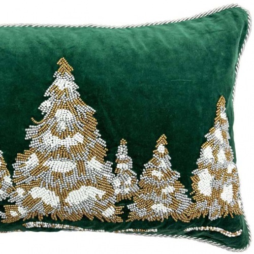  Kissen Grandezza die Natale Winterwald No2