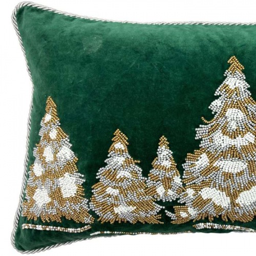  Kissen Grandezza die Natale Winterwald No2