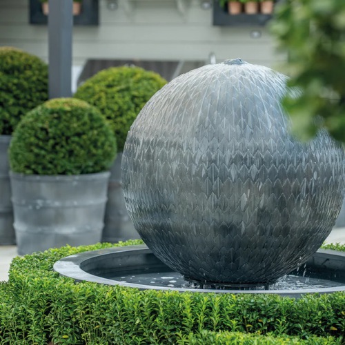  WASSERSPIEL Blätter Ball und Rundes Becken 50-85
