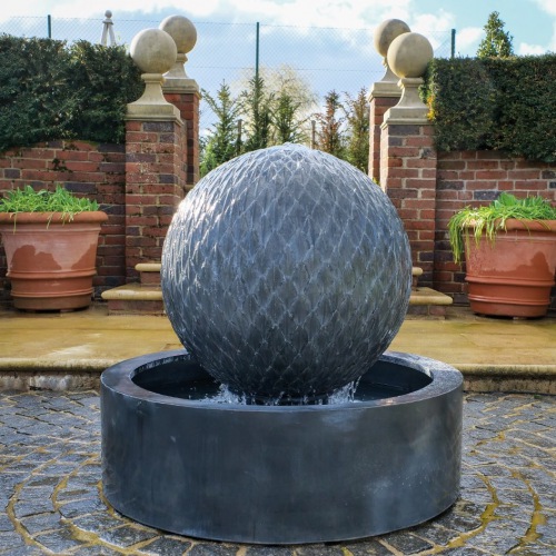  WASSERSPIEL Blätter Ball und Rundes Becken 50-85