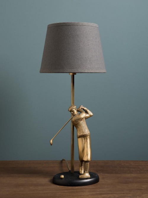  Objet Leuchte Golfspieler