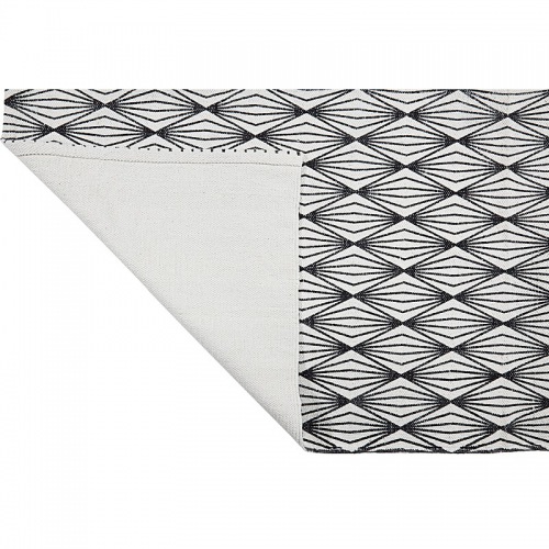  Läufer Lantern schwarz bedruckt,  70 x 140 cm