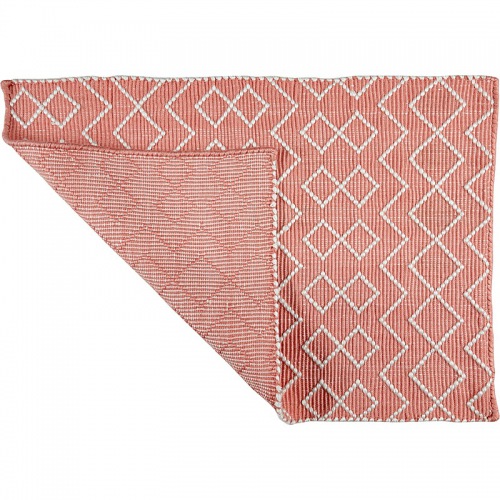  PET - Tunis Läufer coral - ecru 70 x 250 cm