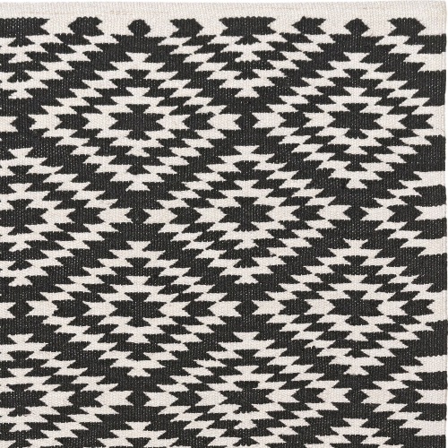  PET-Läufer Apache schwarz-ecru, 70 x 140 cm
