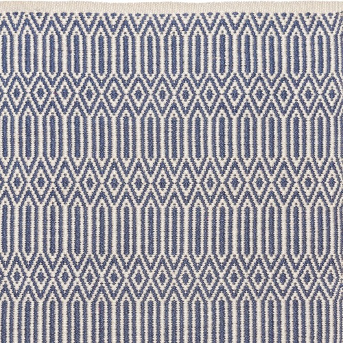 PET - Wik Teppich, blau-ecru  200 x 300 cm
