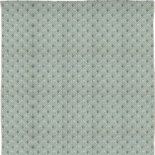  Läufer Fan in der Farbe Jade, bedruckt,     70 x 140 cm