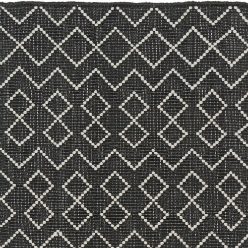  Tunis Teppich schwarz-ecru 140 x 200 cm