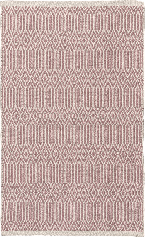  PET - Wik Teppich in rosa-ecru  200 x 300 cm