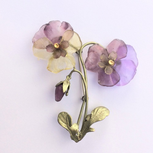  Brosche Violettes