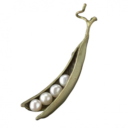  Brosche Botanica - Pea Pod