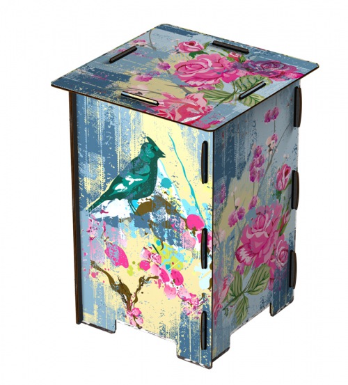  Miho Beistelltisch und Hocker Rose garden