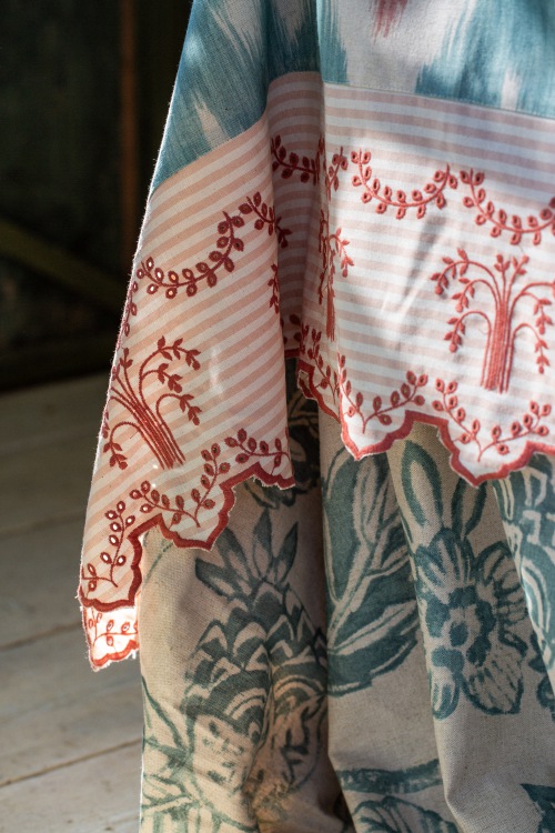  TISCHDECKE Eden Ikat Cielo