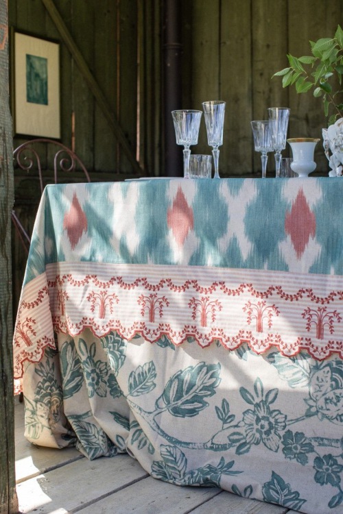  TISCHDECKE Filo Victoria Nettuno  