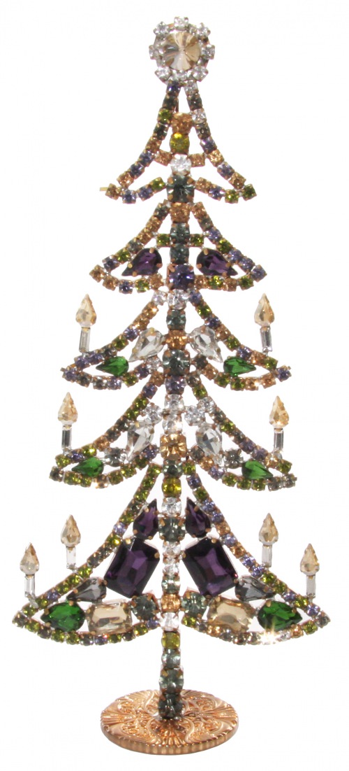  GABLONZER Weihnachtsbaum Bijouterie No 6