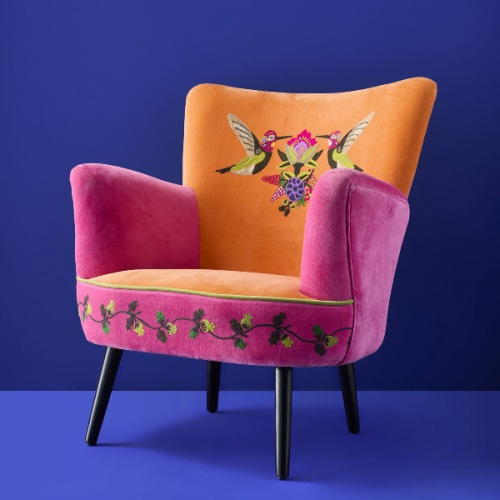  Sessel Kolibri Pink Jungle