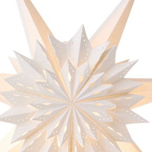  Leuchtender Papierstern No 2