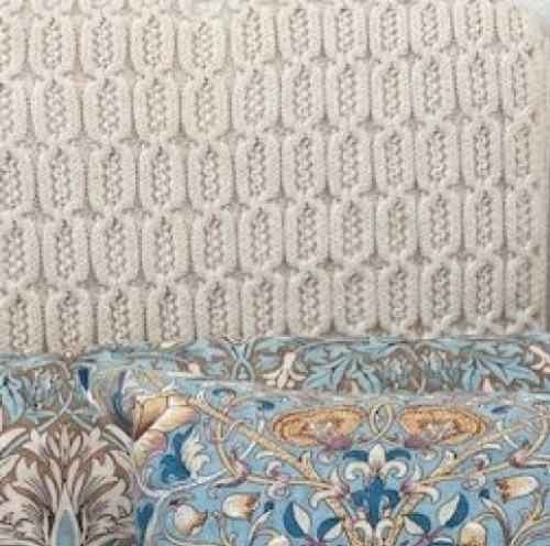  SOFT PLAID  Cosyness, ivory