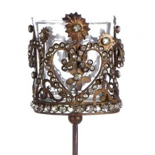  STANDWINDLICHT Baroque H 30 cm