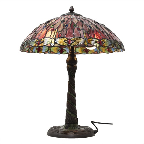  Art Nouveau Tischleuchte Libelle