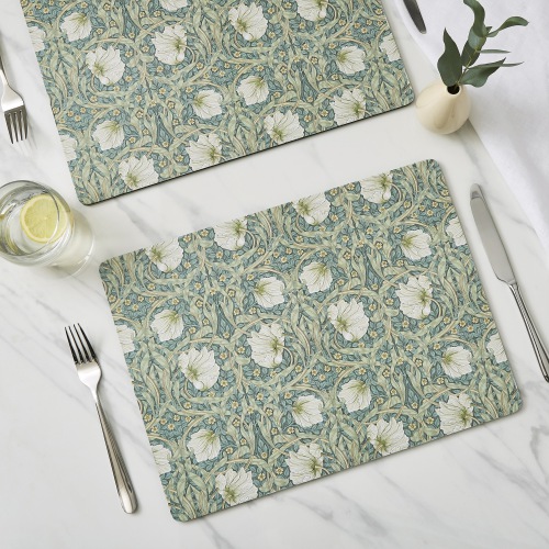  SPODE W. MORRIS 4-er Pack  Tischsets Pimpernell