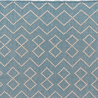 PET - Tunis Läufer  aqua - ecru 60 x 90 cm