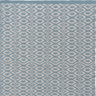 PET - Bergen Teppich  aqua-ecru 140 x 200 cm
