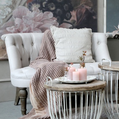 Französisches Sofa hell