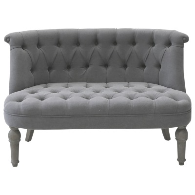 Französisches Sofa dunkel
