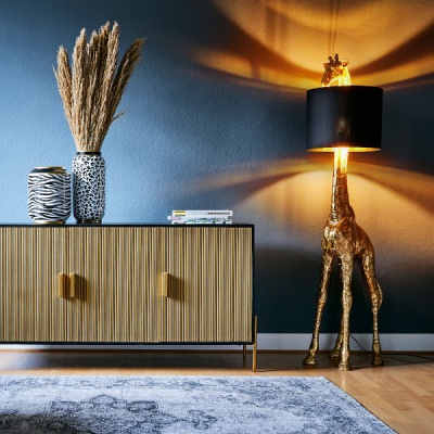 OBJET STEHLEUCHTE  Giraffe