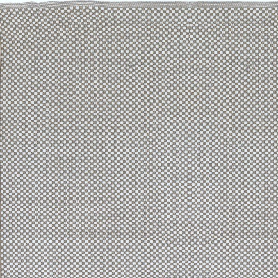 Poly-Läufer Pepita platin/weiss, 70 x 190 cm
