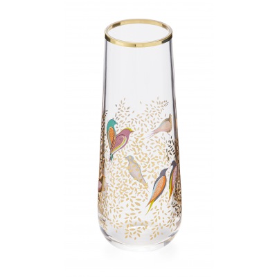 Kleine OBJET VASE Golden Leaves and Birds