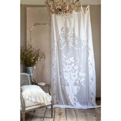 BLANCHETTE Vorhang Dentelle 140 x 290 cm
