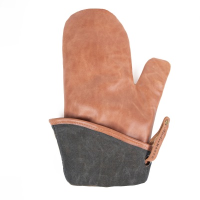 PROTECTOR Lederhandschuh mit Hitzeschutz, dunkelgrau
